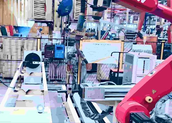 Poste de soudage robotisé standard flexible pour les équipements d'ingénierie et la construction navale
