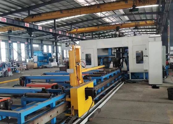 Machine de perçage, sciage et cisaillement CNC pour poutres H, modèle BHD1250C, broche principale BT40