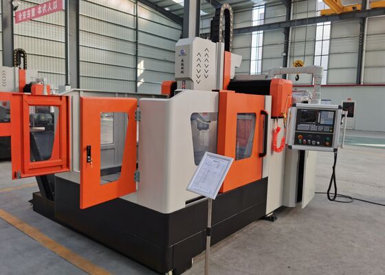 600mm Gantry Height CNC Plate Drilling And Milling Machine BT40-150 Spindle Taper
