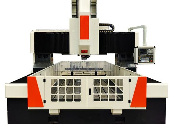 Machine de forage et de fraisage de plaques de contreplaqué CNC avec tapotement à l'acier pour plaques d'acier