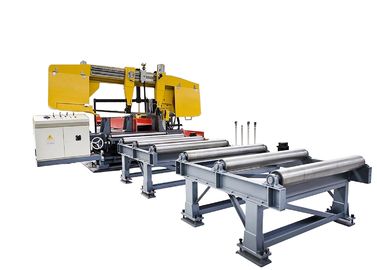 Machine de scier de bande de commande numérique par ordinateur pour couper la poutre en double T utilisée dans l'industrie de structure métallique